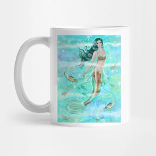 Koi mermaid serenity by Renee L. Lavoie Mug